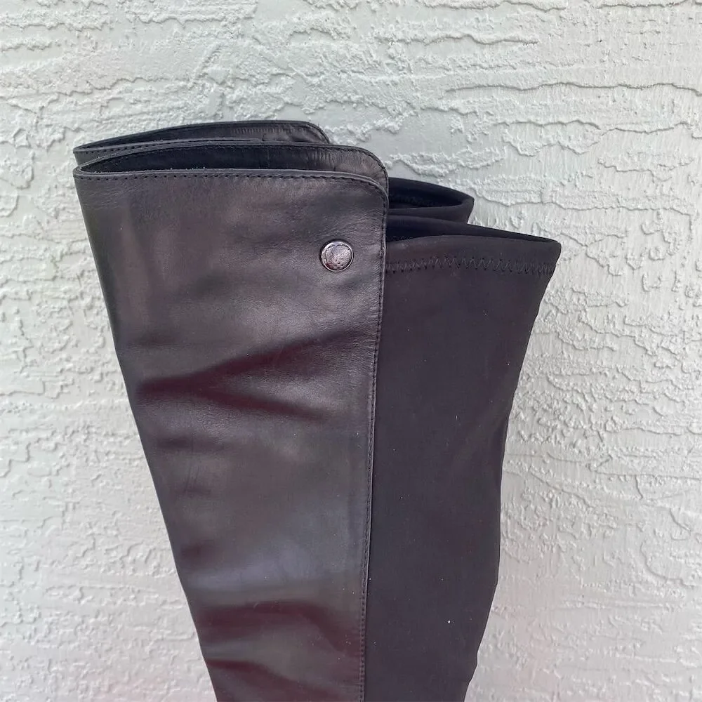 Vince Camuto Women's Black Over The Knee Boots Size 6.5